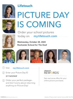School Picture Day 2020 image